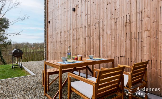 Maisonnette de vacances romantique � Gesves pour 2 personnes avec terrasse priv�e et �quipements modernes