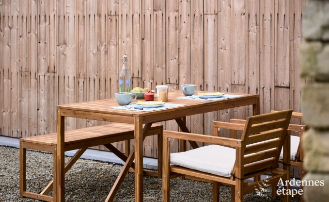 Maisonnette de vacances romantique � Gesves pour 2 personnes avec terrasse priv�e et �quipements modernes