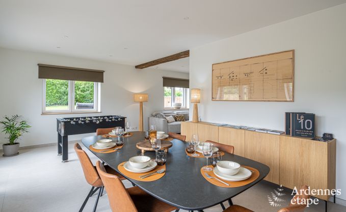 Maison de vacances Gesves pour 6 personnes avec 3 chambres et 3 salles de bains, jacuzzi, ptanque 