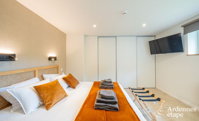 Maison de vacances Gesves pour 6 personnes avec 3 chambres et 3 salles de bains, jacuzzi, ptanque 