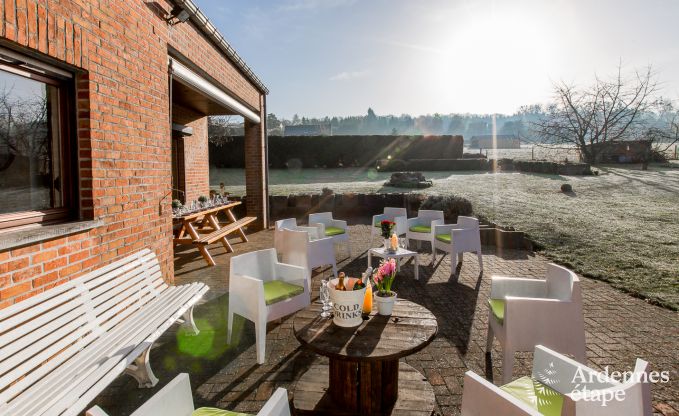 Maison de vacances  Gesves pour 15 personnes en Ardenne