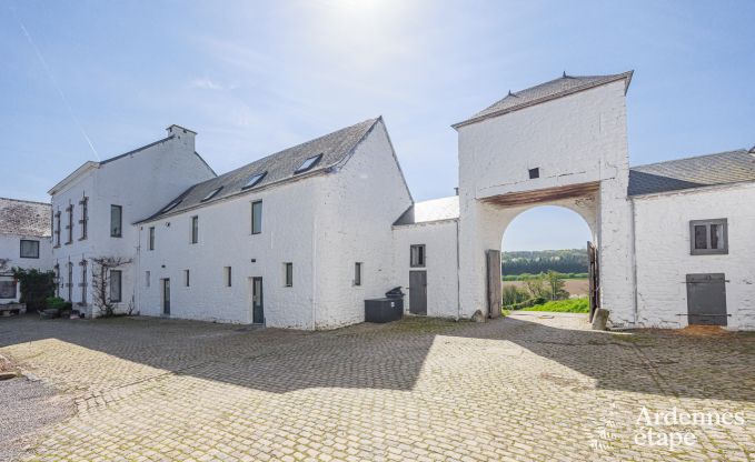 Maison de vacances  Gesves pour 6/8 personnes en Ardenne