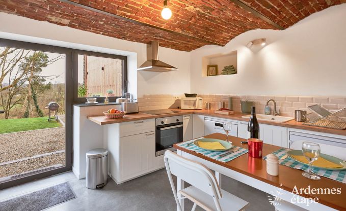 Maisonnette de vacances romantique  Gesves pour 2 personnes avec terrasse prive et quipements modernes