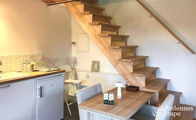 Maisonnette de vacances romantique  Gesves pour 2 personnes avec terrasse prive et quipements modernes