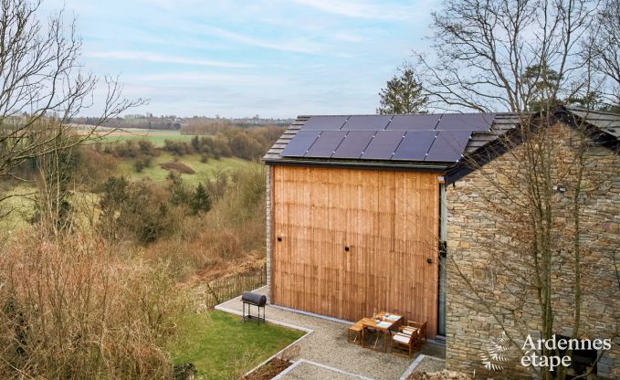 Maisonnette de vacances romantique  Gesves pour 2 personnes avec terrasse prive et quipements modernes