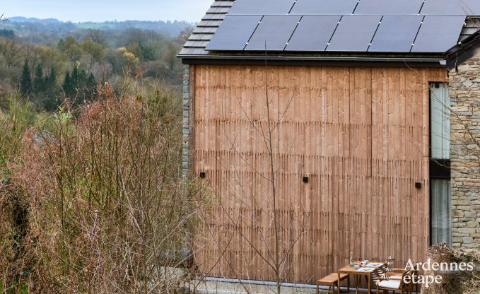 Maisonnette de vacances romantique  Gesves pour 2 personnes avec terrasse prive et quipements modernes