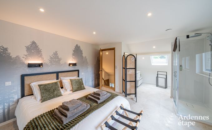 Maison de vacances Gesves pour 6 personnes avec 3 chambres et 3 salles de bains, jacuzzi, ptanque 