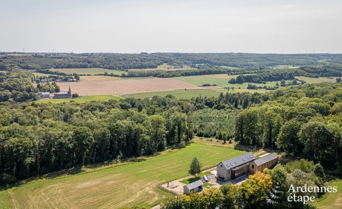 Villa de Luxe � Gesves pour 24 personnes en Ardenne