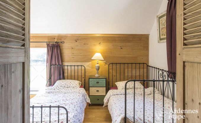 Maison de vacances pour familles � Gouvy avec piscine, sauna et vue en Ardenne