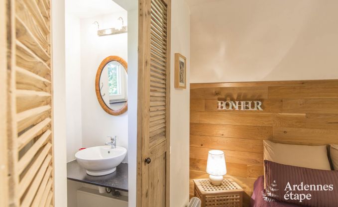 Maison de vacances pour familles � Gouvy avec piscine, sauna et vue en Ardenne