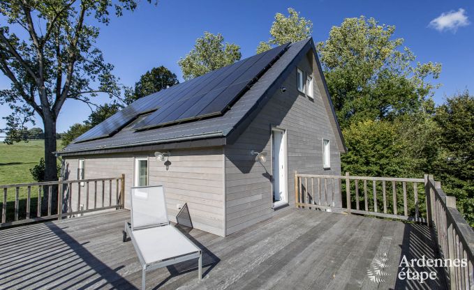 Maison de vacances pour familles � Gouvy avec piscine, sauna et vue en Ardenne