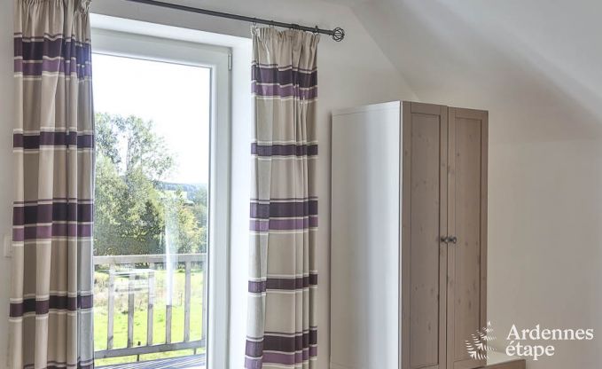 Maison de vacances pour familles � Gouvy avec piscine, sauna et vue en Ardenne