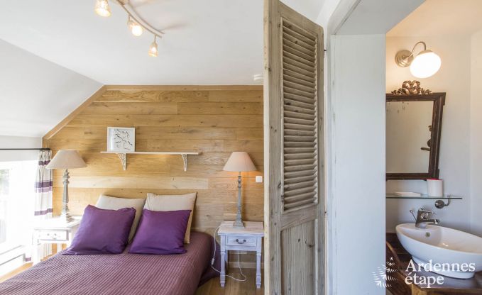 Maison de vacances pour familles � Gouvy avec piscine, sauna et vue en Ardenne