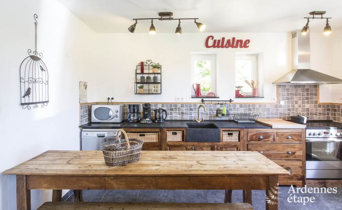 Maison de vacances pour familles � Gouvy avec piscine, sauna et vue en Ardenne