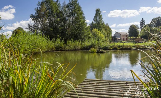 Maison de vacances pour familles � Gouvy avec piscine, sauna et vue en Ardenne