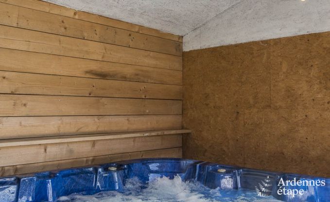 Maison de vacances pour familles � Gouvy avec piscine, sauna et vue en Ardenne