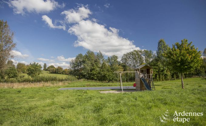 Maison de vacances pour familles � Gouvy avec piscine, sauna et vue en Ardenne