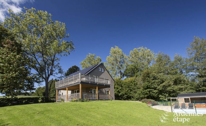 Maison de vacances pour familles � Gouvy avec piscine, sauna et vue en Ardenne