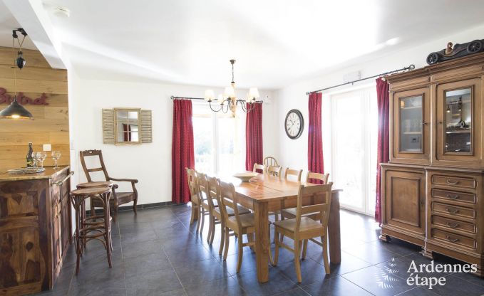 Maison de vacances pour familles � Gouvy avec piscine, sauna et vue en Ardenne