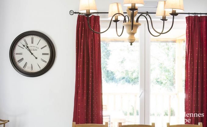 Maison de vacances pour familles � Gouvy avec piscine, sauna et vue en Ardenne