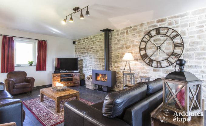 Maison de vacances pour familles � Gouvy avec piscine, sauna et vue en Ardenne