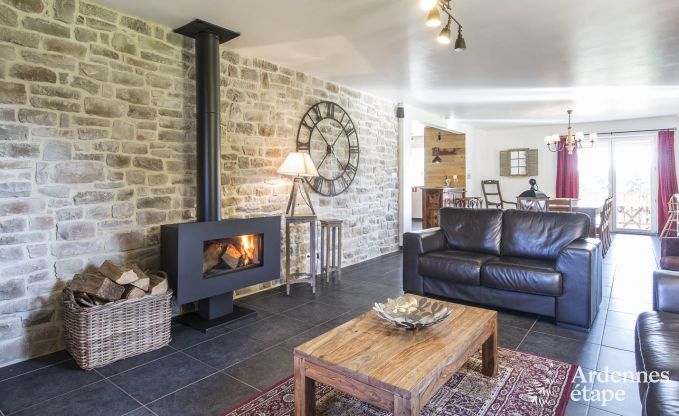 Maison de vacances pour familles � Gouvy avec piscine, sauna et vue en Ardenne
