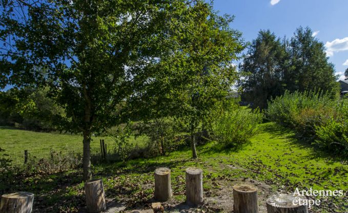 Maison de vacances pour familles � Gouvy avec piscine, sauna et vue en Ardenne