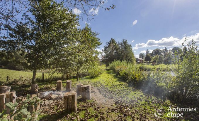 Maison de vacances pour familles � Gouvy avec piscine, sauna et vue en Ardenne
