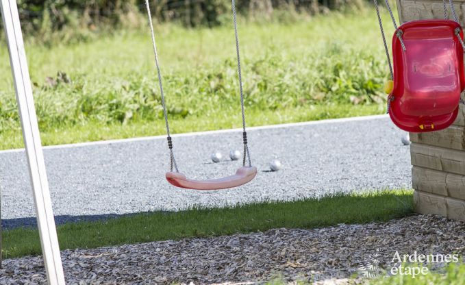 Maison de vacances pour familles � Gouvy avec piscine, sauna et vue en Ardenne