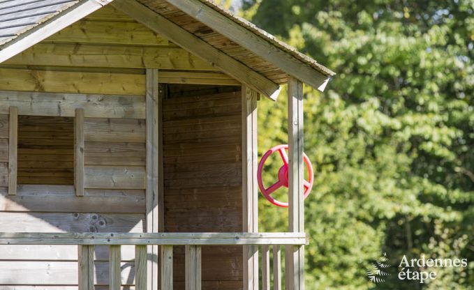 Maison de vacances pour familles � Gouvy avec piscine, sauna et vue en Ardenne