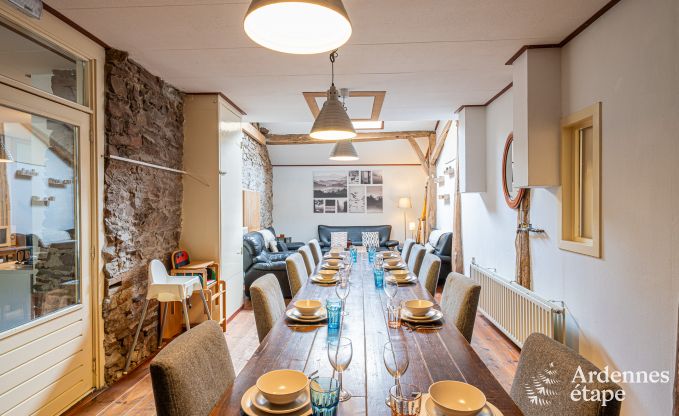 Maison de vacances � Gouvy pour 9 personnes en Ardenne