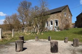 Charmante maison de vacances 12 personnes au cœur de la nature de Gouvy