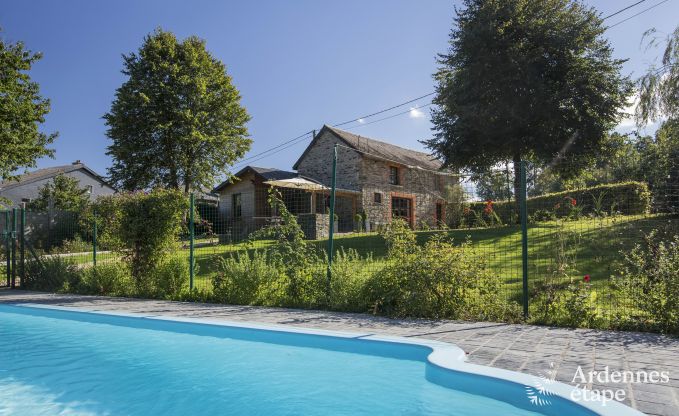 Maison de vacances de luxe avec bien-�tre et piscine pour 8 personnes entre Gouvy et Houffalize
