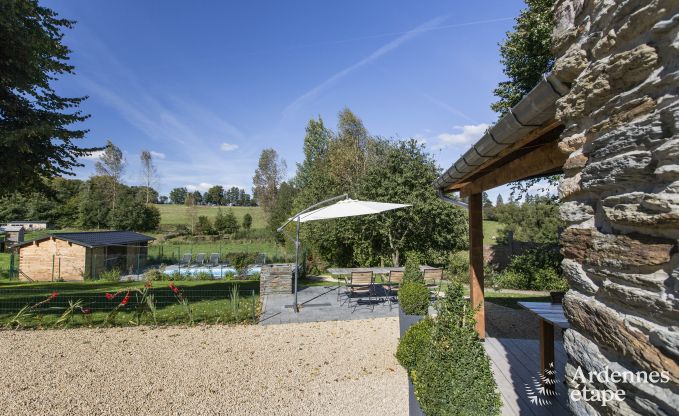 Maison de vacances de luxe avec bien-�tre et piscine pour 8 personnes entre Gouvy et Houffalize