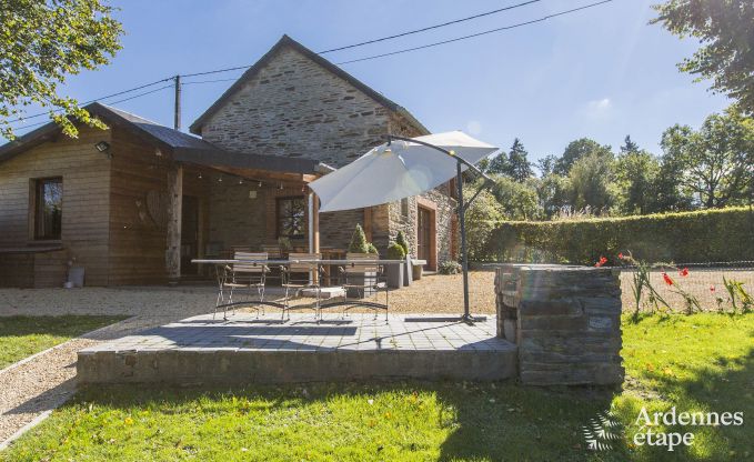 Maison de vacances de luxe avec bien-�tre et piscine pour 8 personnes entre Gouvy et Houffalize