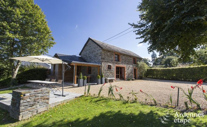 Maison de vacances de luxe avec bien-�tre et piscine pour 8 personnes entre Gouvy et Houffalize