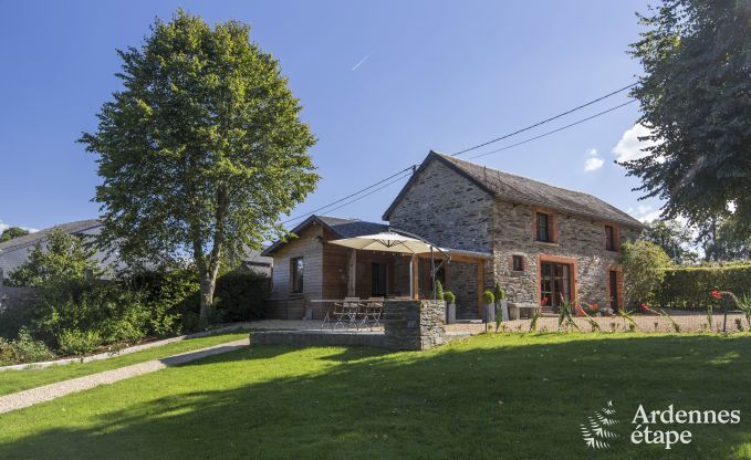 Maison de vacances de luxe avec bien-�tre et piscine pour 8 personnes entre Gouvy et Houffalize