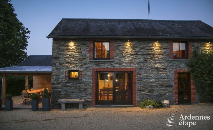 Maison de vacances de luxe avec bien-�tre et piscine pour 8 personnes entre Gouvy et Houffalize