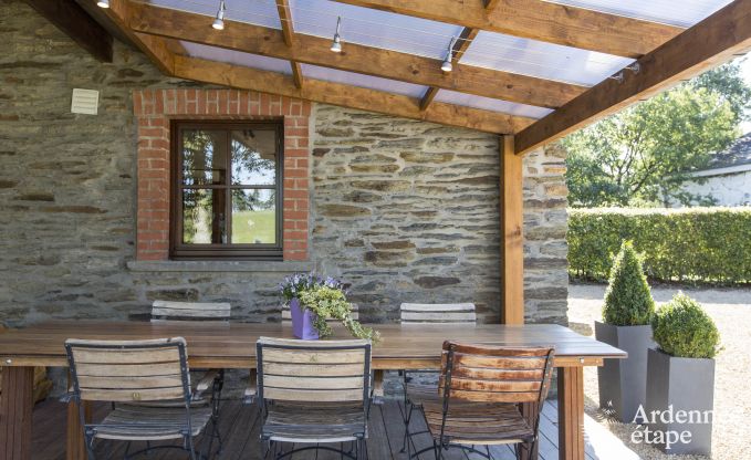 Maison de vacances de luxe avec bien-�tre et piscine pour 8 personnes entre Gouvy et Houffalize