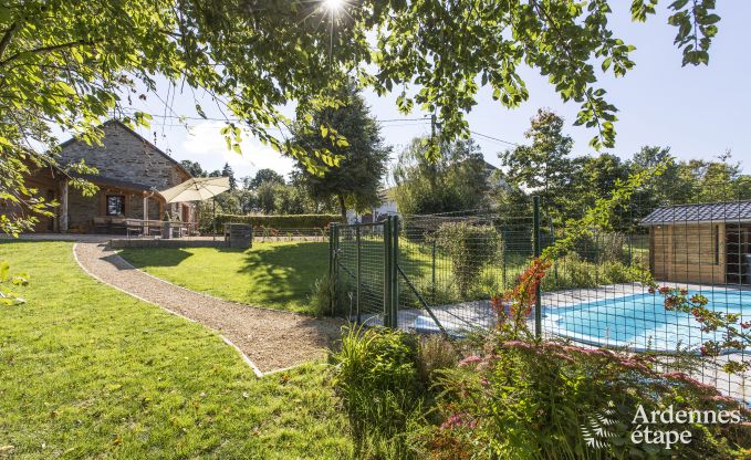 Maison de vacances de luxe avec bien-�tre et piscine pour 8 personnes entre Gouvy et Houffalize