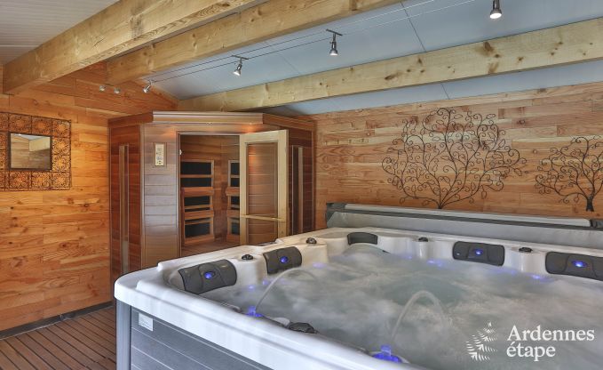 Maison de vacances de luxe avec bien-�tre et piscine pour 8 personnes entre Gouvy et Houffalize