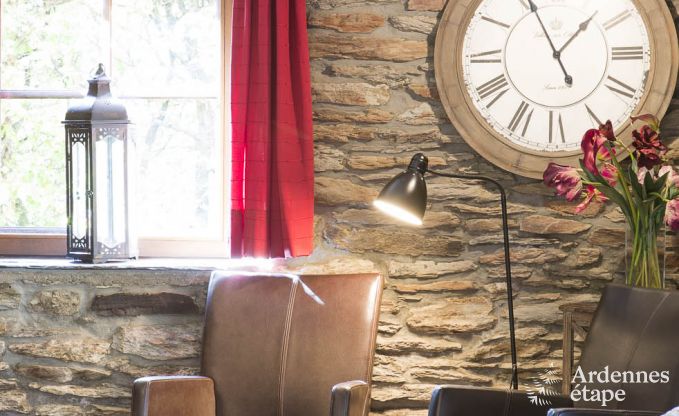 Maison de vacances de luxe avec bien-�tre et piscine pour 8 personnes entre Gouvy et Houffalize