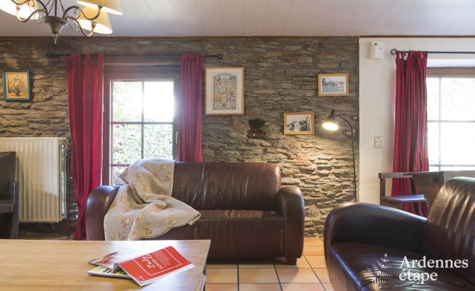 Maison de vacances de luxe avec bien-�tre et piscine pour 8 personnes entre Gouvy et Houffalize