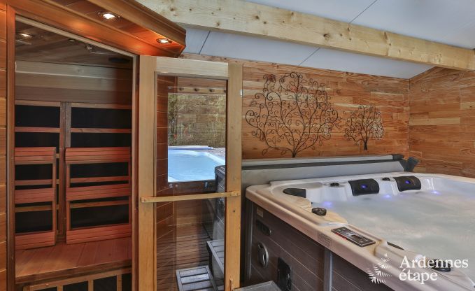 Maison de vacances de luxe avec bien-�tre et piscine pour 8 personnes entre Gouvy et Houffalize