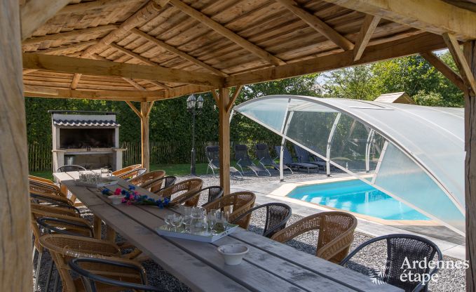 Gîte de vacances avec piscine et jardin pour 22 pers. à Gouvy