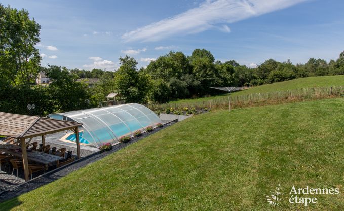 Gîte de vacances avec piscine et jardin pour 22 pers. à Gouvy