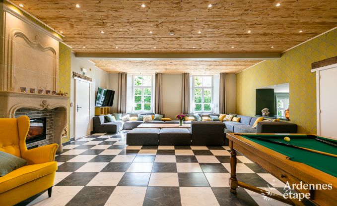 Villa de Luxe � Gouvy pour 24 personnes en Ardenne