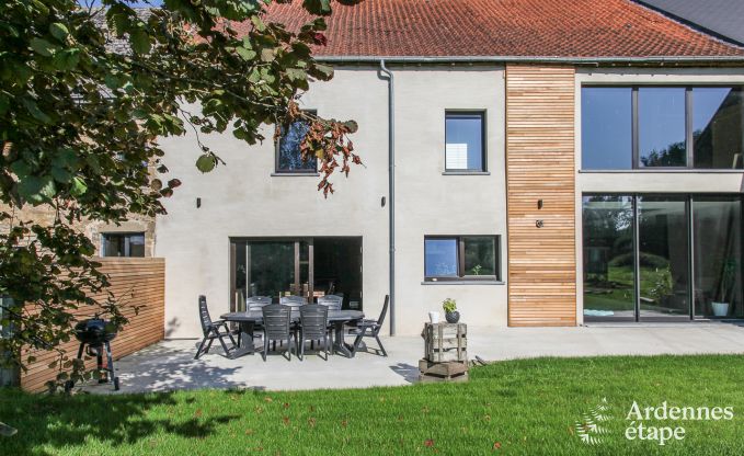 S�jour inoubliable en Ardenne : Charmante maison de vacances avec piscine � Habay, id�ale pour 9 personnes