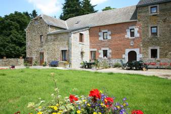 Maison de vacances aménagée dans une ferme pour 11 personnes à Hamoir