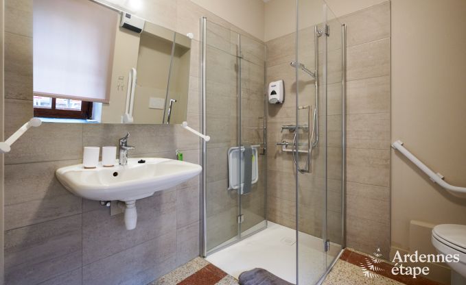 Grande maison de vacances pour 14 personnes avec 5 chambres, 4 salles de bains et grand jardin priv  Hamoir, Ardenne